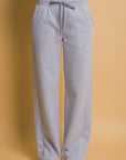 Love Tree Drawstring Wide Leg Sweatpants with Pockets