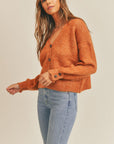 MABLE Long Sleeve Button Down Sweater Cardigan