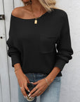 Mandy Round Neck Long Sleeve Sweater