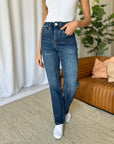 RFM Full Size High Rise Straight Tummy Control Jeans