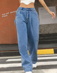 Wide Leg Jeans with Pockets