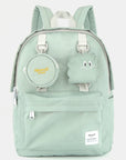 Himawari Waterproof Canvas Backpack Bag with Removable Coin Purse