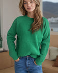 Mock Neck Long Sleeve Sweater