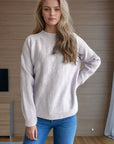 Mock Neck Long Sleeve Sweater