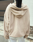 Mountain Quarter Zip Long Sleeve Hoodie