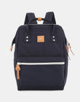 Himawari Water Resistant Canvas Backpack Bag with Side Pockets