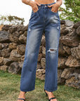 Distressed Jeans with Pockets