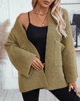 Open Front Long Sleeve Cardigan