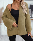 Open Front Long Sleeve Cardigan