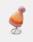 Gradient Knit Hat with Pompom