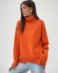 Turtleneck Long Sleeve Sweater