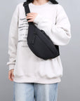 Oxford Cloth Adjustable Strap Sling Bag