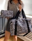 Oxford Cloth Leopard 2-Piece Bag Set