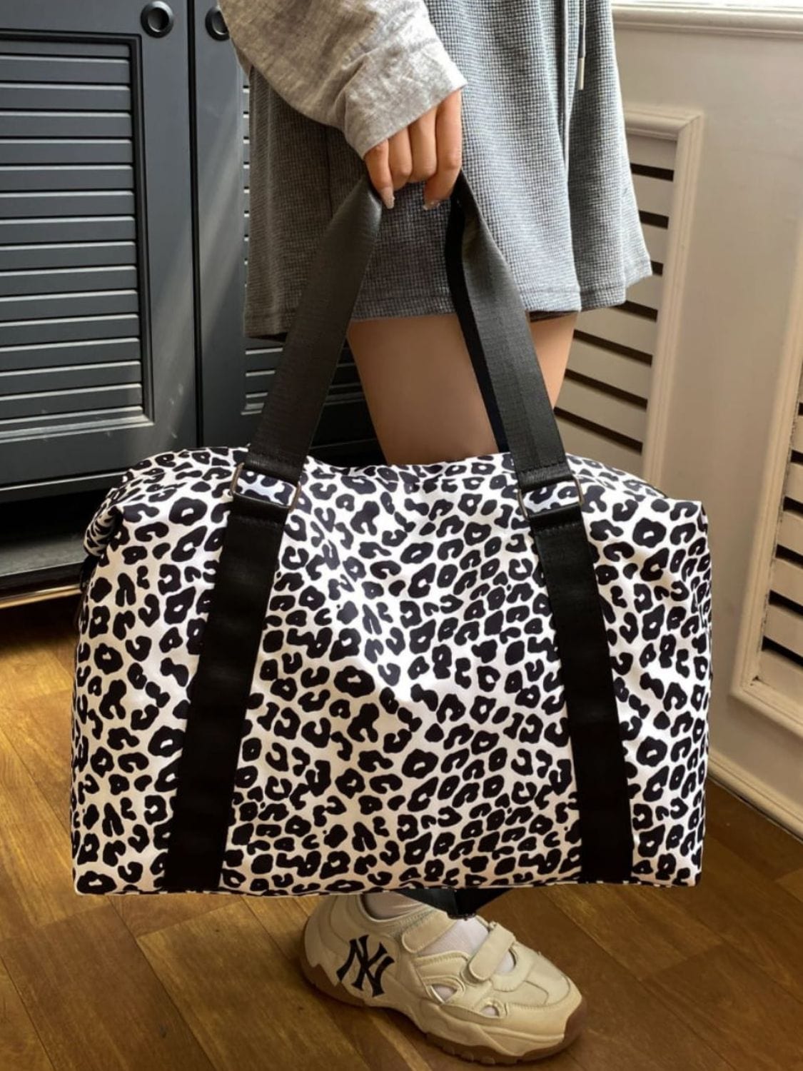 Oxford Cloth Leopard 2-Piece Bag Set