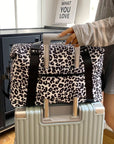 Oxford Cloth Leopard 2-Piece Bag Set