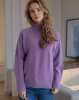 Turtleneck Raglan Sleeve Sweater