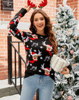 Reindeer Round Neck Sweater