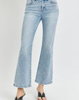 RISEN Full Size High Rise Ankle Flare Jeans