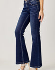 RISEN Full Size Low Rise Flare Jeans