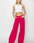 RISEN High Rise Wide Leg Jeans