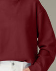 Round Neck Long Sleeve Sweatshirt