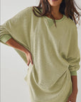 Round Neck Long Sleeve Sweatshirt