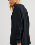 Round Neck Long Sleeve Sweatshirt