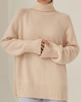 Turtle Neck Raglan Sleeve Sweater