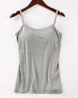 Lavender Scoop Neck Adjustable Strap Cami