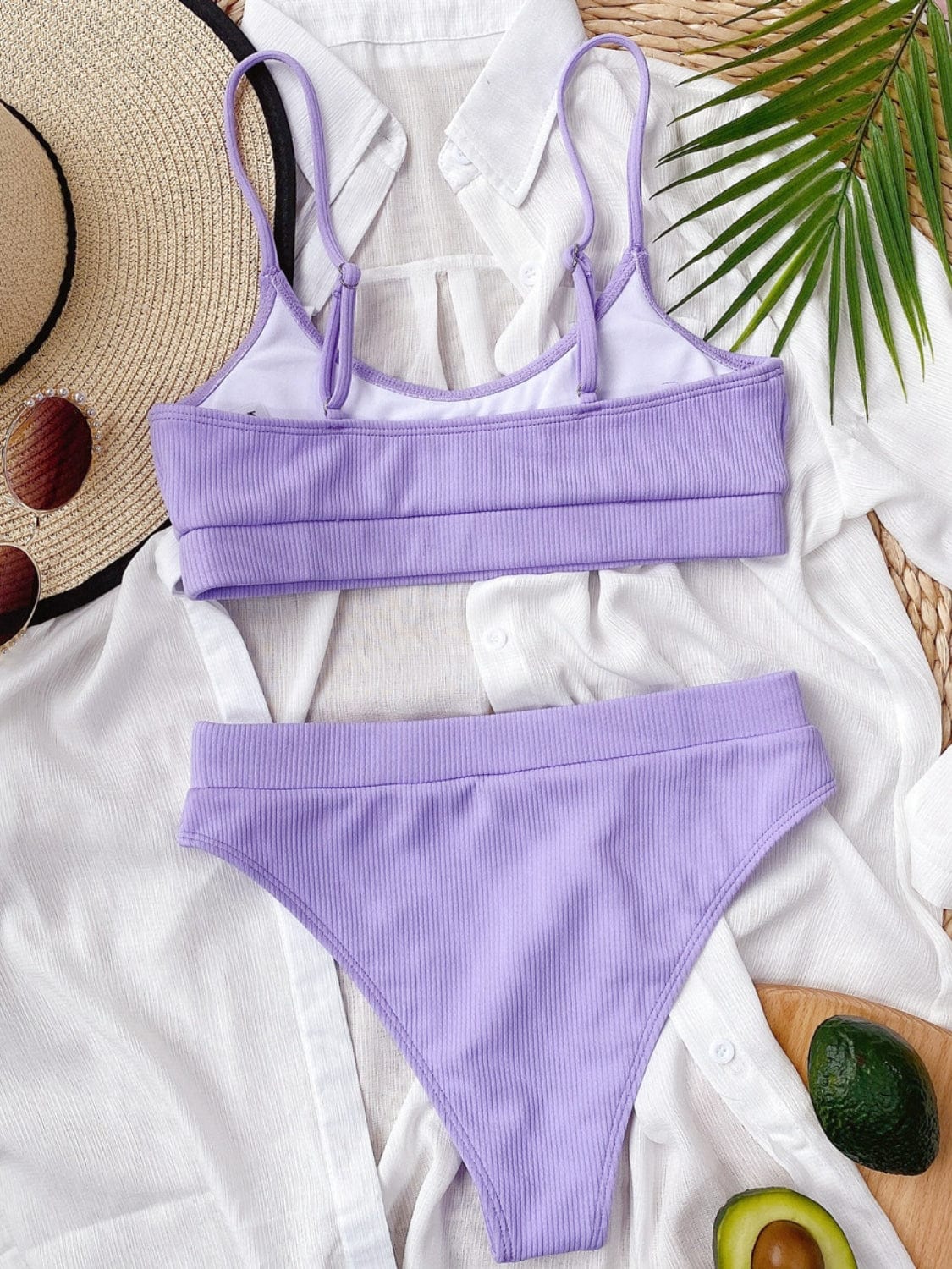 Thistle Scoop Neck Spaghetti Strap Two-Piece Swim Set