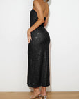 Sequin Cutout Tube Dress