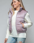 Snobbish Fine Fur Lining Quilted Vest