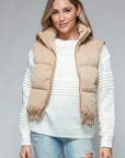 Snobbish Fine Fur Lining Quilted Vest