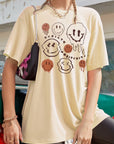 Graphic Round Neck Half Sleeve T-Shirt