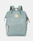 Himawari Water Resistant Canvas Backpack Bag with Side Pockets