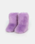 Thermal Fuzzy Platform Boots