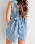 Tied Romper with Pockets