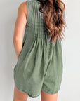 Tied Romper with Pockets