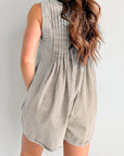 Tied Romper with Pockets