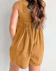 Tied Romper with Pockets