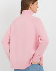 Turtle Neck Raglan Sleeve Sweater