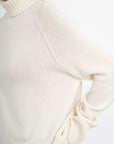 Turtle Neck Raglan Sleeve Sweater