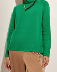 Turtle Neck Raglan Sleeve Sweater