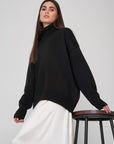 Turtleneck Long Sleeve Sweater