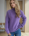 Turtleneck Long Sleeve Sweater