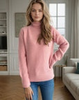 Turtleneck Long Sleeve Sweater