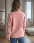 Turtleneck Long Sleeve Sweater