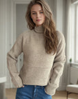 Turtleneck Long Sleeve Sweater