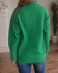 Turtleneck Raglan Sleeve Sweater