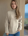 Turtleneck Raglan Sleeve Sweater